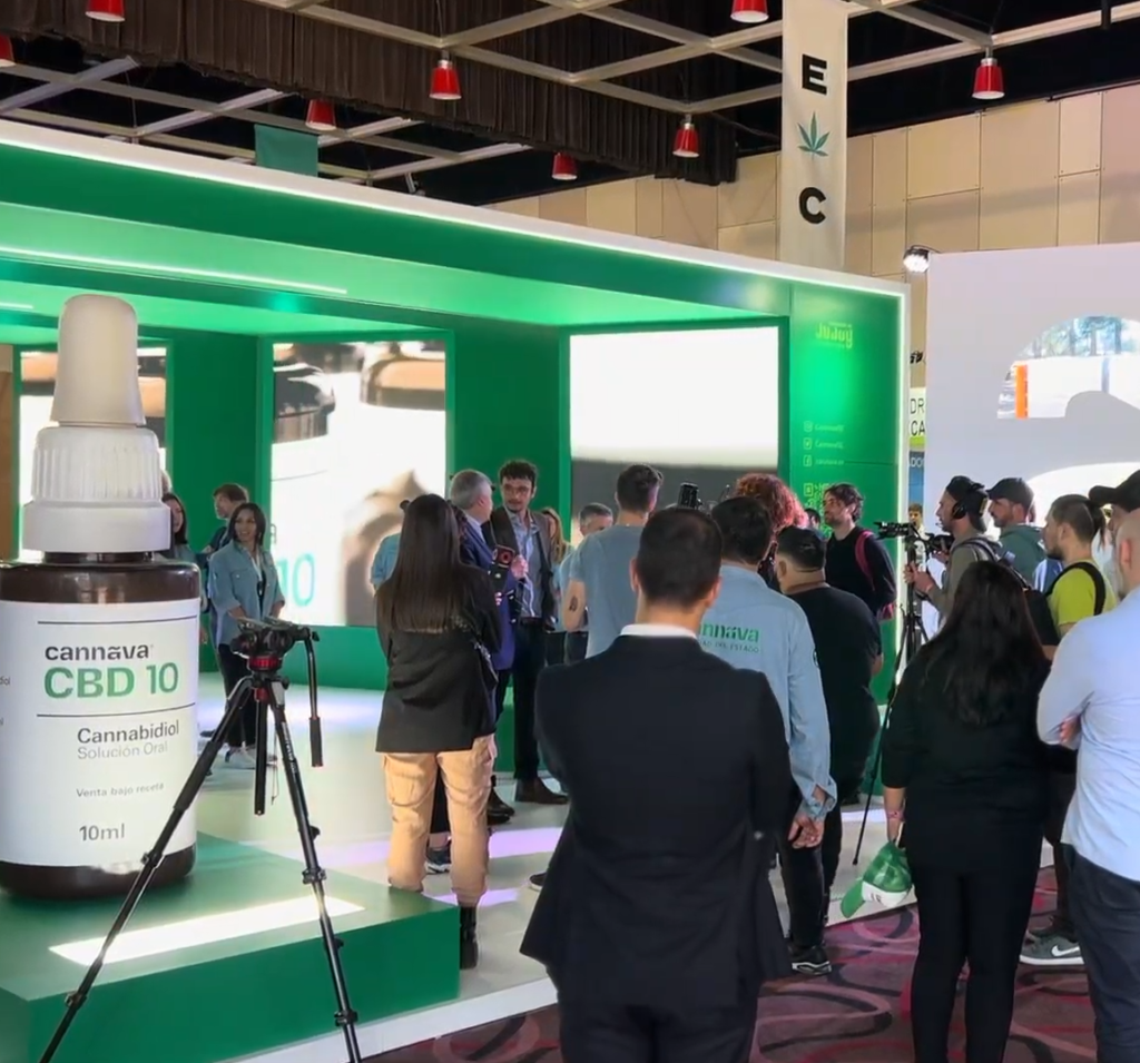 Cannava fue la gran protagonista de la ExpoCannabis 2022 y presentó el “Invernadero de Ideas”.